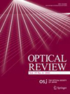 OPTICAL REVIEW杂志封面